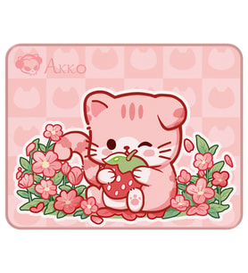 AKKO Cat Theme Pink Angie 36×28 Mouse Pad