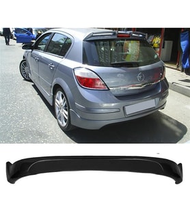 Opel Astra H OPC Arka Ek Difüzör Siyah Plastik 2004-2012 Arka-difizör-bodykit-ek-karlık