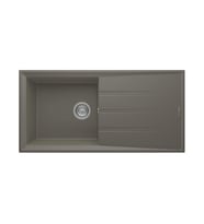 RealStone P012 Efes 100 Granit Mutfak Eviyesi Gri 100 x 50 Cm