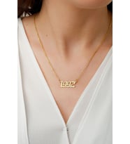 925 Ayar Gümüş Tarihli Kolye