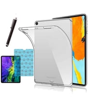 Apple iPad Air M2 / iPad Air M3 Uyumlu Şeffaf Kılıf Cam Kalem Set