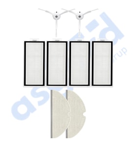 ROBOROCK Q8 MAX , Q8 MAX+ UYUMLU 2 Yan Fırça 4 Filtre 2 Mop PKT-iasgf0001239