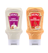 Heinz Mayonez Sarımsaklı 400 gr ve Chili Acılı 405 gr 2 li