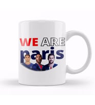 WE ARE PARIS Leo Messi HAKIMI RAMOS PSG Kupa Bardak Porselen