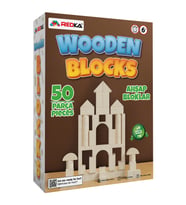 Ahşap Bloklar Naturel Eğitici Oyuncak