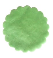 Organze taşlı 22 cm fıstık yeşili p100-