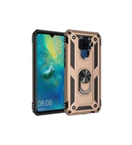 Huawei Mate 30 Lite Uyumlu Kılıf Zore Vega Kapak (Gold)