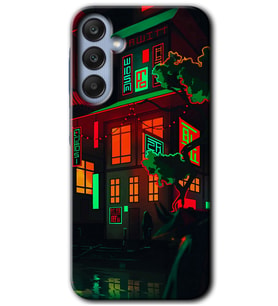 Galaxy A55 Kılıf HD Desen Baskılı Kılıf - China Street