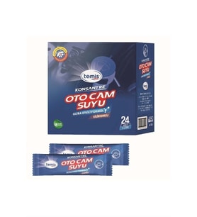 Temis Konsantre Oto Cam Suyu – 24 Adet ile 96 Lt Güçlü Temizlik, Silikonlu Formü