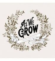 As We Grow: A Modern Memory Book For Married Couples (Krem)