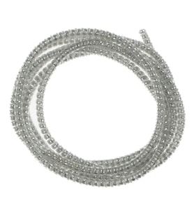SPELT Şarj Aleti Kablosu Kablo Kordon Koruyucu Spiral Sarma Kılıf Koruma Silver Glitter