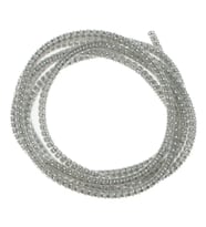 SPELT Şarj Aleti Kablosu Kablo Kordon Koruyucu Spiral Sarma Kılıf Koruma Silver Glitter