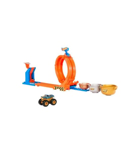 Hot Wheels Monster Trucks Döngü ve Takla Bigfoot Oyun Parkuru JBX64