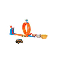 Hot Wheels Monster Trucks Döngü ve Takla Bigfoot Oyun Parkuru JBX64