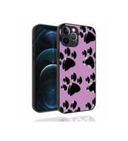 Apple iPhone 12 Pro Max Uyumlu Kılıf Desenli Kamera Korumalı Parlak Zore Nora Kapak (Model 3)