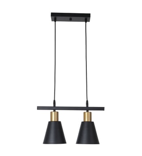Modern Siyah Metal Avize Seti, Salon ve Mutfak İçin Şık Aydınlatma