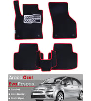 CİTROEN C4 PİCASSO (2006-2012) Uyumlu EVA Paspas Tam Set–Araca Özel,Su Geçirmez,Kolay Montaj