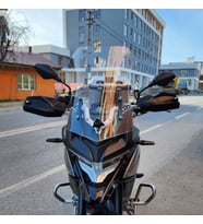MOTOCAM Voge DS 500 Ön Cam 2021-2026 Model 55cm Şeffaf Renkli 4mm