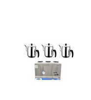 İDEAL ÇELİK Platin 35 L Pleytsiz Çay Kazanı Kahveci Kazanı Kahve Ve Çay Ocağı Inox-DEMLİKLİ