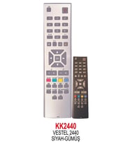 Vestel Seg Regal Tüplü Televizyon Kumandası KK2440 (Gri)