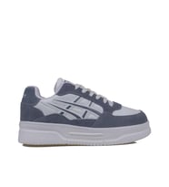 Tayger Mavi Kalın Taban Unisex Nubuk Deri Sneaker