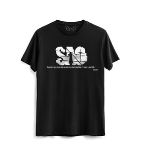 Sword Art Online Resimli Dijital Baskılı Siyah Tshirt
