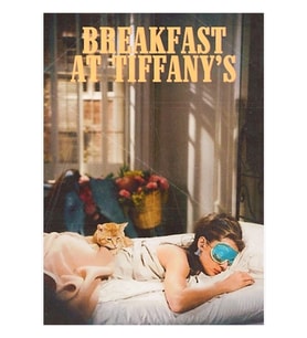Breakfast At Tiffany's 1961 Vintage Tablo Ahşap Poster Dekoratif