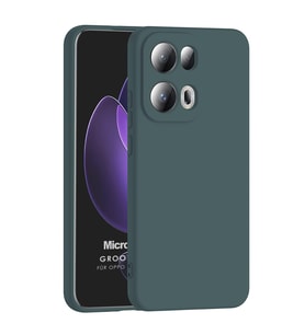 Microsonic Oppo Reno 13 Pro Kılıf Groovy Soft Koyu Yeşil (Koyu Yeşil)