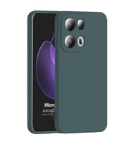 Microsonic Oppo Reno 13 Pro Kılıf Groovy Soft Koyu Yeşil (Koyu Yeşil)