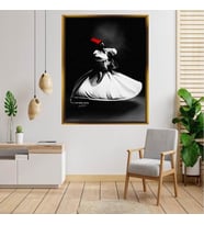 Altın  Çerçeveli tablo n1756