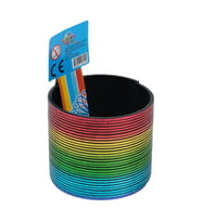 Rainbow Spring Heat Transfer Laser Ring A7512-8S