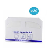Omnisoft 20 Paket Klozet Kapak Örtüsü 5000 Adet
