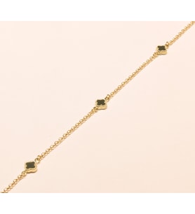 Altın Yonca Model Bileklik