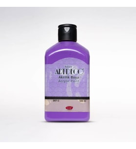 Artdeco Akrilik Boya 500 ml. 3608 Mor 