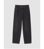 LCW Jeans Siyah Straight Fit Kadın Jean Pantolon