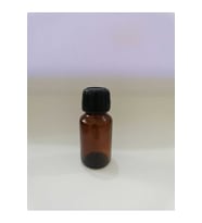 Cam Şişe 30 Ml Ve Plastik Siyah Kapak 50 Adet