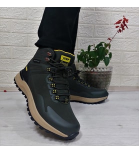 Jump 29652 Haki Waterproof Kaymaz Rahat Erkek Bot