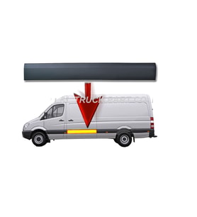 Volkswagen Crafter Mercedes Sprinter Sol Yan Orta Kaplama 2006 Sonrası Uyumlu