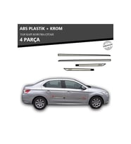 PEUGEOT 301 YAN KAPI KORUMA ÇITASI PLASTİK + KROM