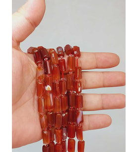 Akik Taşı 7x12mm Dizi (49936)