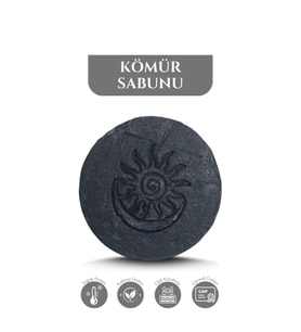 Mistikhane - Aktif Karbon Sabunu - Naturel (Elit) (Yüz ve Vücut Bakımı)