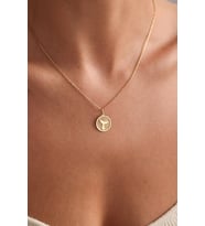 Kişiye Özel Minimal Balina Kuyruğu Model Kolye 925K Gümüş (Gold)
