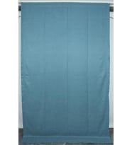 DOKUMA PETROL YEŞİLİ RENK (EKSTRAFOR BÜZGÜLÜ) TEK KANAT FON PERDE 150x260 CM  