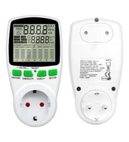DİJİTAL WATTMETRE ENERJİ SARFİYAT ÖLÇER TÜKETİM ÖLÇER 220 VOLT 16 AMPER 3680 WATT PRİZ (4738)