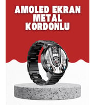 Lexroo Nabız, Uyku ve Spor Takibi ile SW80 Akıllı Saat Sağlık Dostunuz