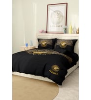 Çift Kişilik Nevresim Takımı Pamuklu Saten Kumaş 6 Parça 3D Dijital Baskı Duvet Cover Set Model.
