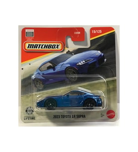 Hot Wheels Matchbox 2023 Toyota Gr Supra Mavi 1:64 Diecast Model Araba