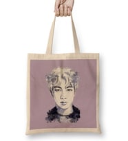 Bts SeokJin Bts Paint Blot Bez Çanta Uzun Saplı