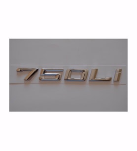 BMW E66 750Li BAGAJ YAZISI 51147148195
