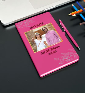 Kişiye Özel Deri Tasarım Defter TS12